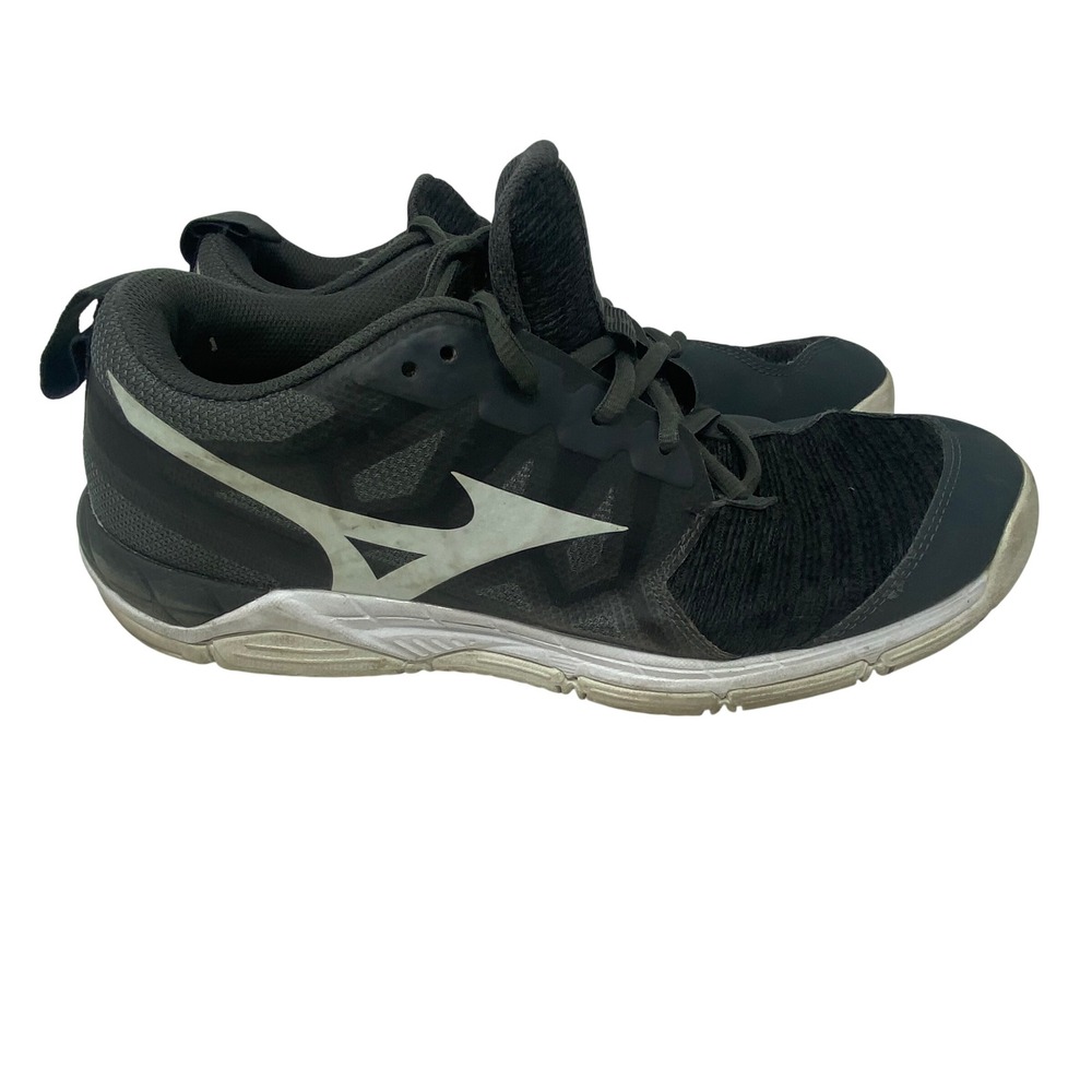 Mizuno Wave Luminous 2 Black White Volleyball Shoes V1GC204005 Mens 9.5